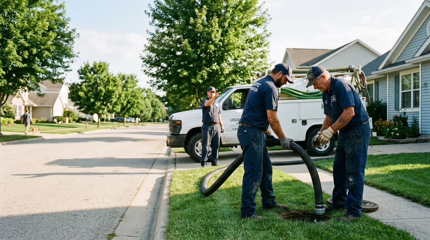 Septic Tank Pumping in Burghill, OH near me